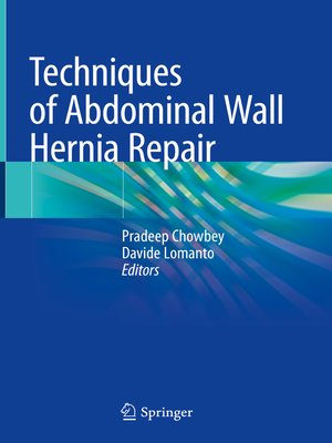 cover image of Techniques of Abdominal Wall Hernia Repair